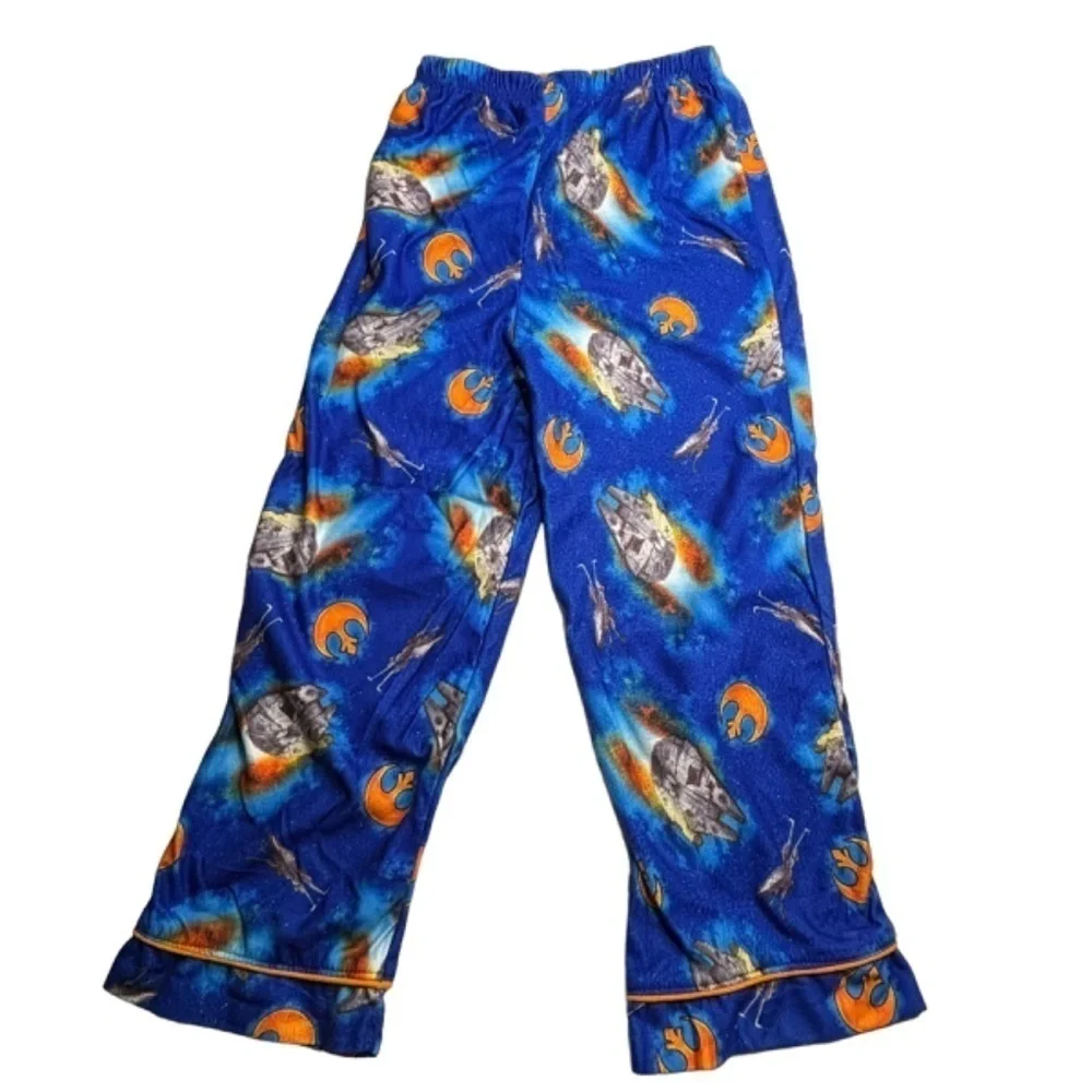 Star Wars Boys Pajama Set Size 8 Top and Bottom